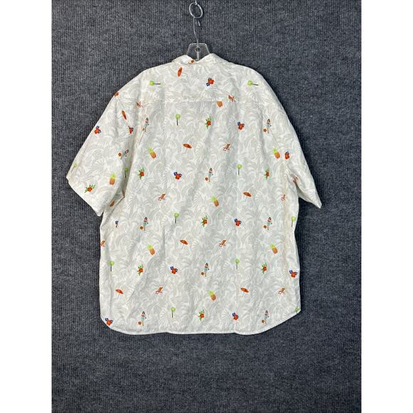 Tommy Bahama Mens Button Up Hawaiian Shirt Size XXXL Luau Girl Tropical Vacation - Picture 2 of 8